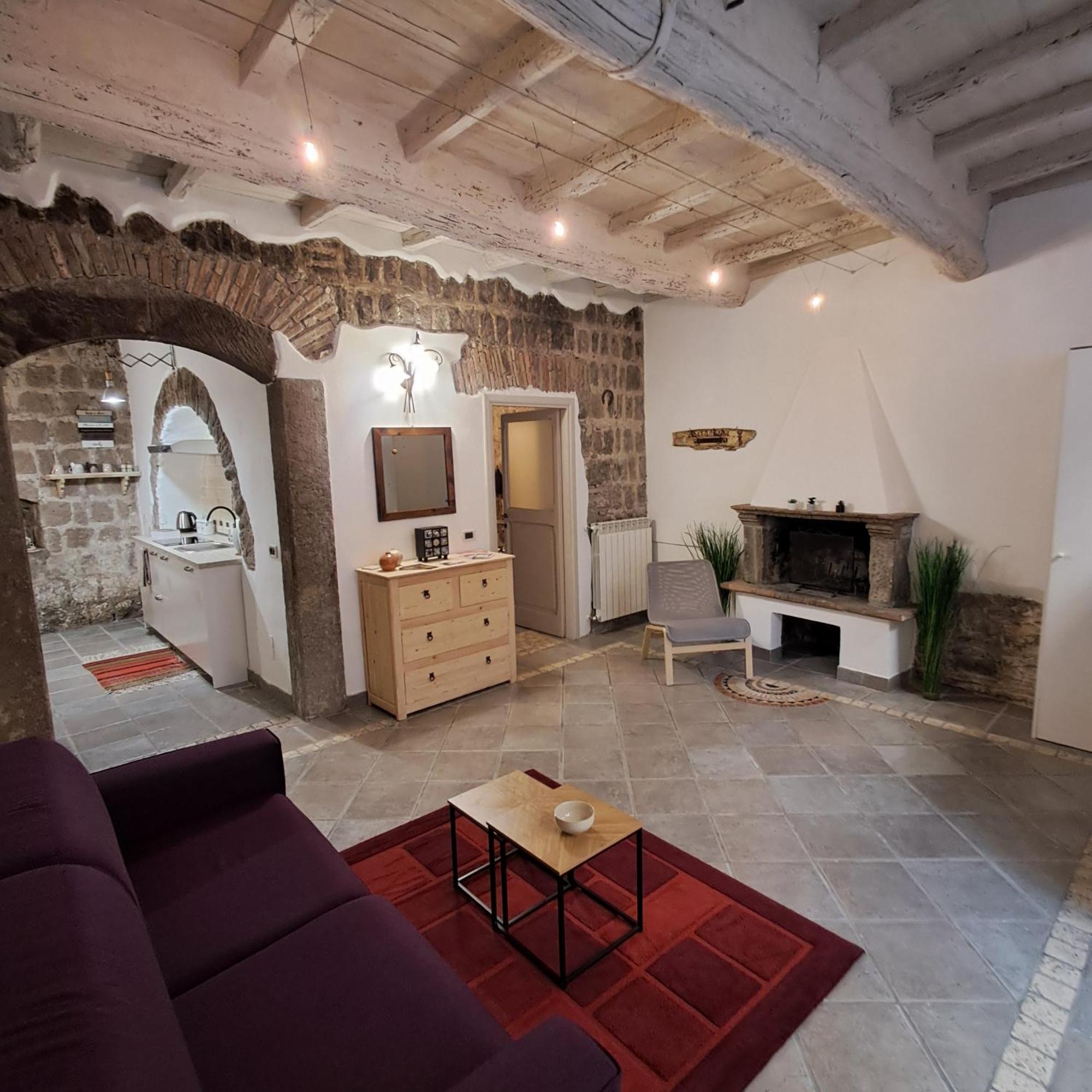 Apartmán Pettinara 21 Viterbo Exteriér fotografie
